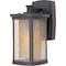 Maxim Lighting Bungalow LED E26 1-Light 5.25" Wide Bronze Outdoor Wall Sconce 65652CDWSBZ - alternate 1